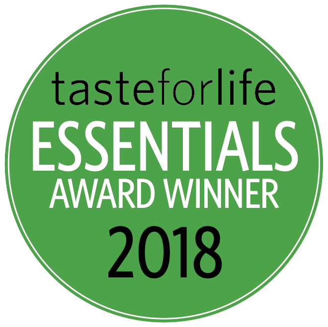 Taste For Life Essentials Award Winner 2018